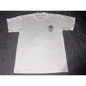 Vintage Hard Rock Cafe T-shirt Medium 90s Elvis Presley In Memory Of Music Tee